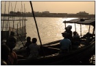 soir sur la lagune de Cotonou